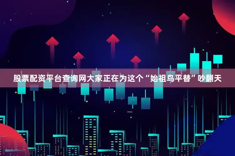 股票配资平台查询网大家正在为这个“始祖鸟平替”吵翻天